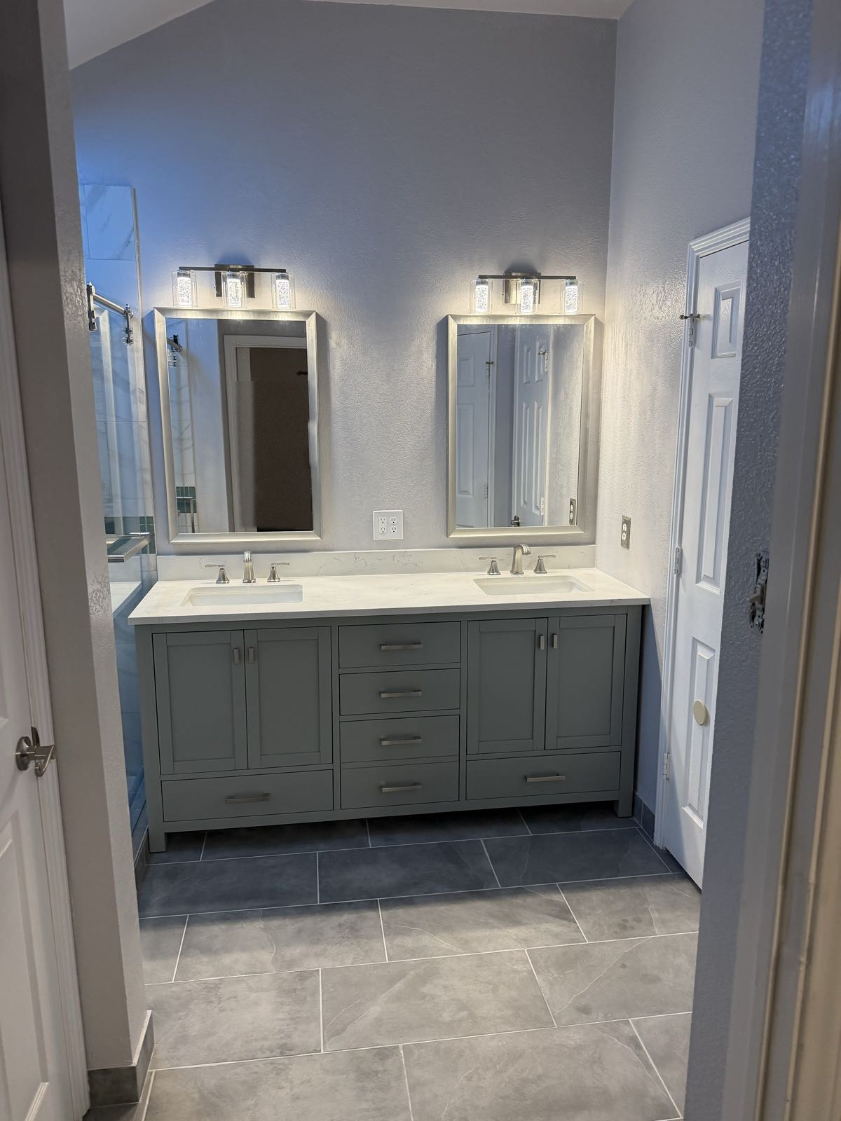Beautifully remodeled bathroom by DayPro Services